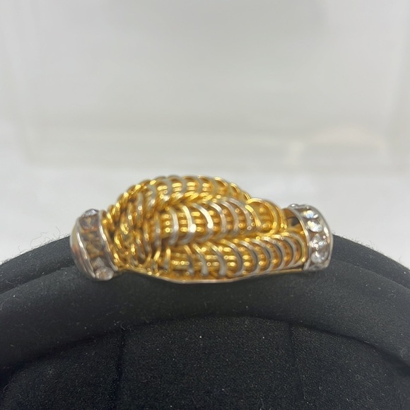 Rodo Black Crepe Top Frame Snap Closure Shoulder Evening Bag - Picture 8 of 14